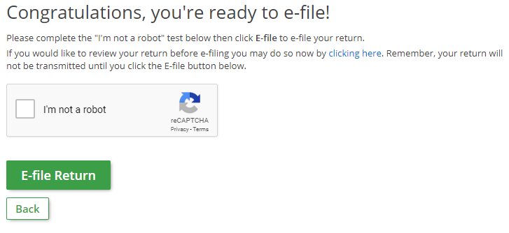 eFile Your Return
