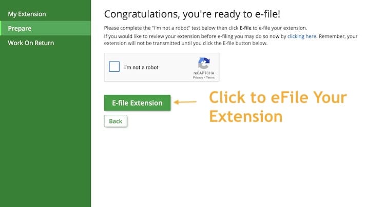 IRS Extension