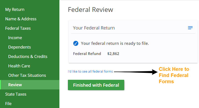 Find Federal Forms