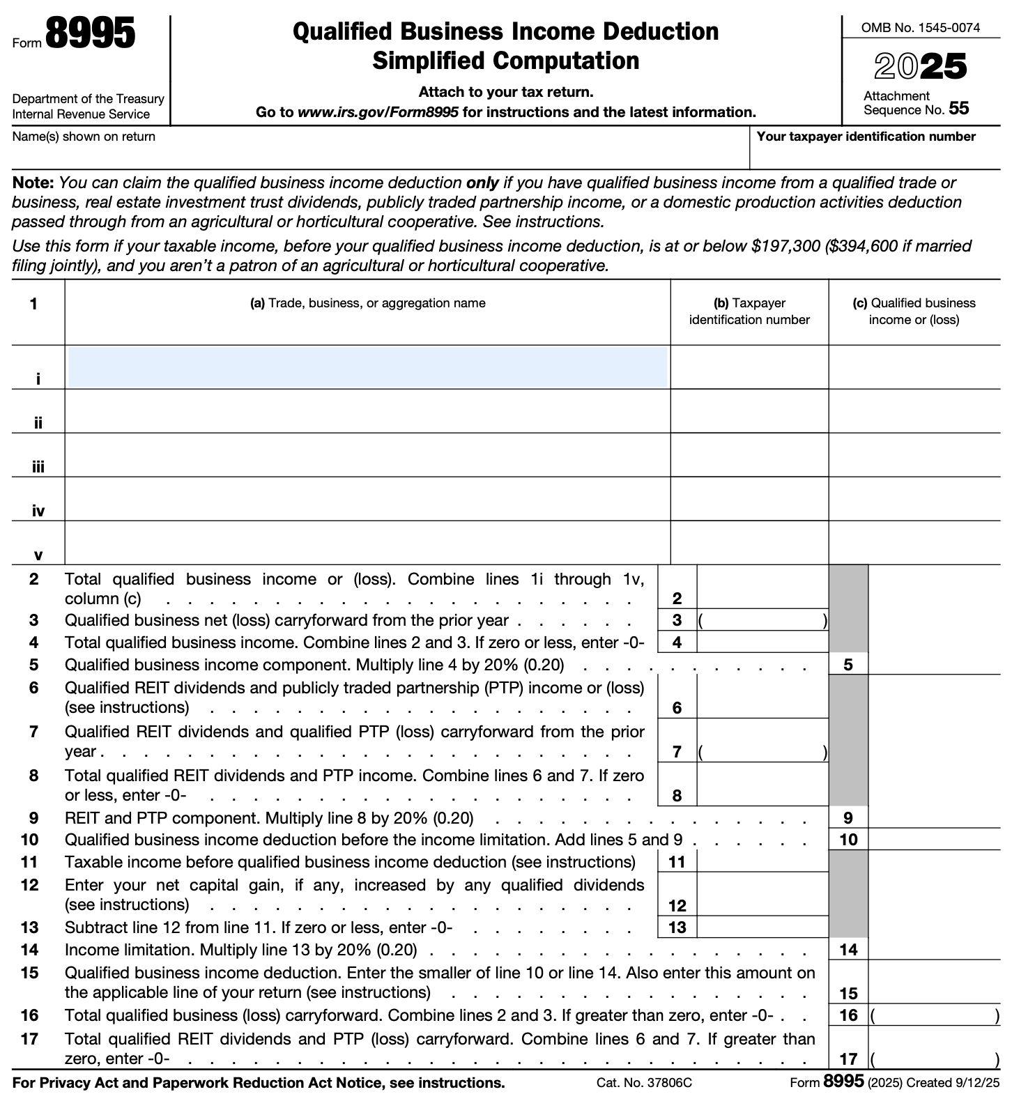 Filing Your Return