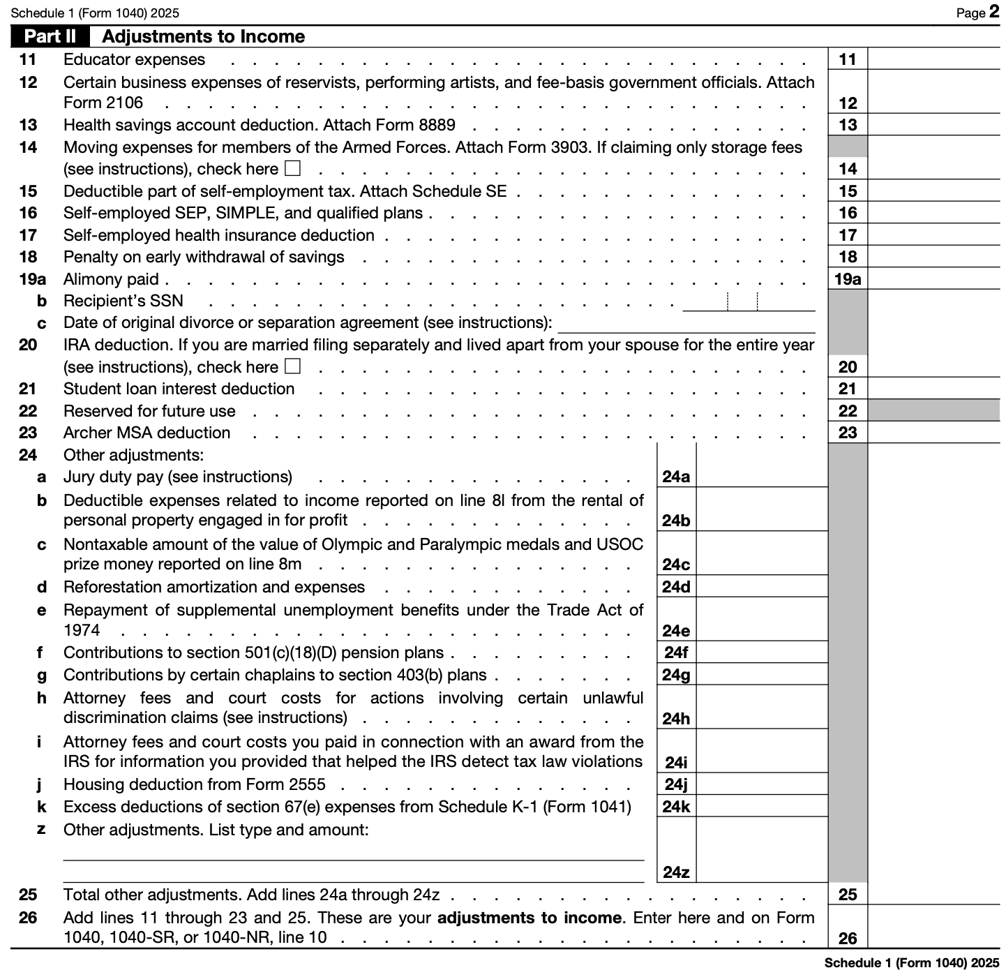 Additional Income
