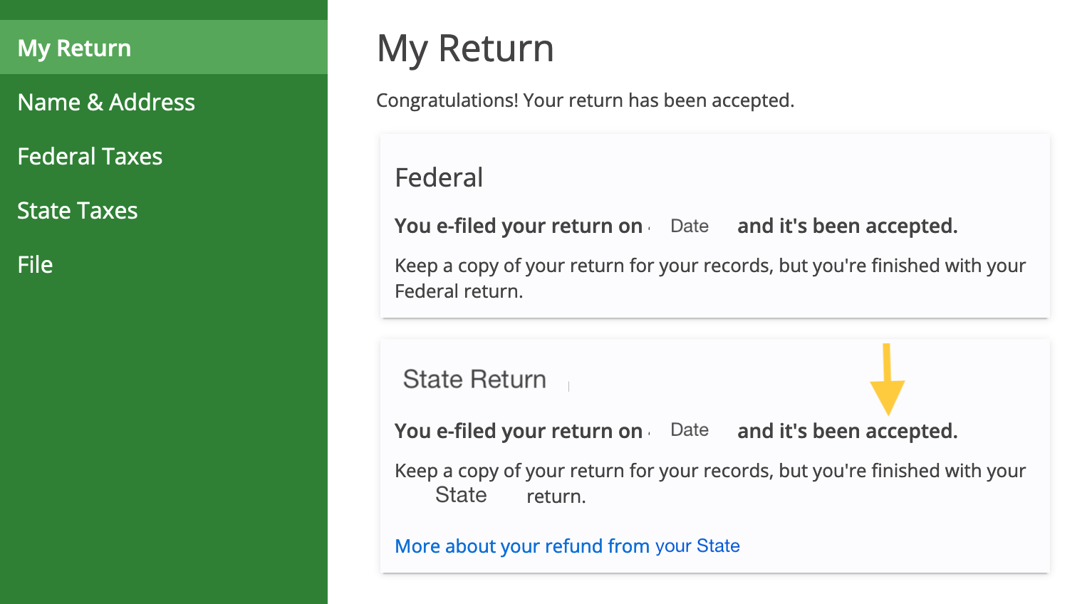 Filing Your Return