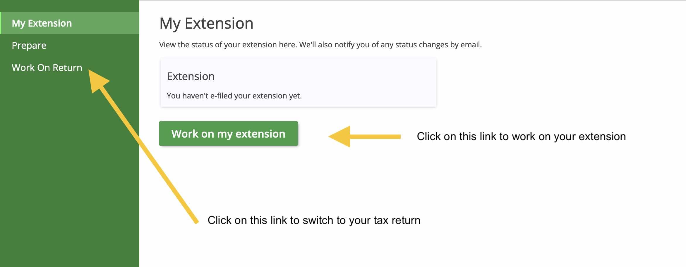 Tax Extension