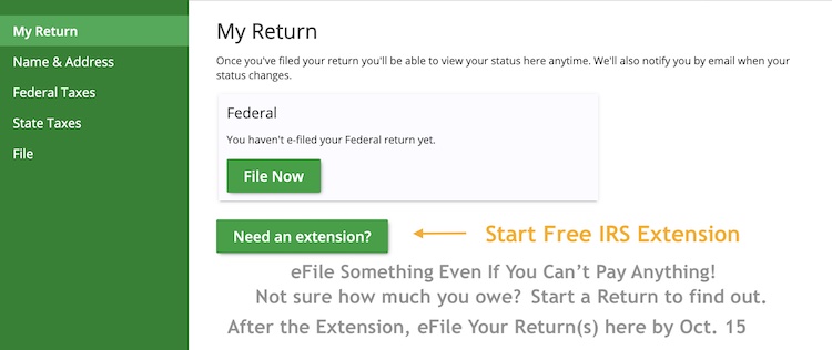 IRS Extension