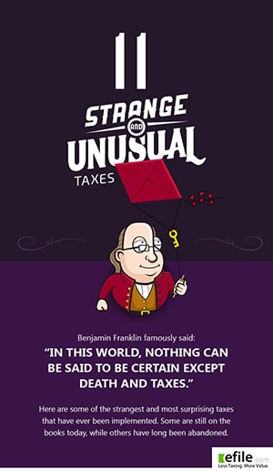 Strange and Unusual Taxes Thoughout History